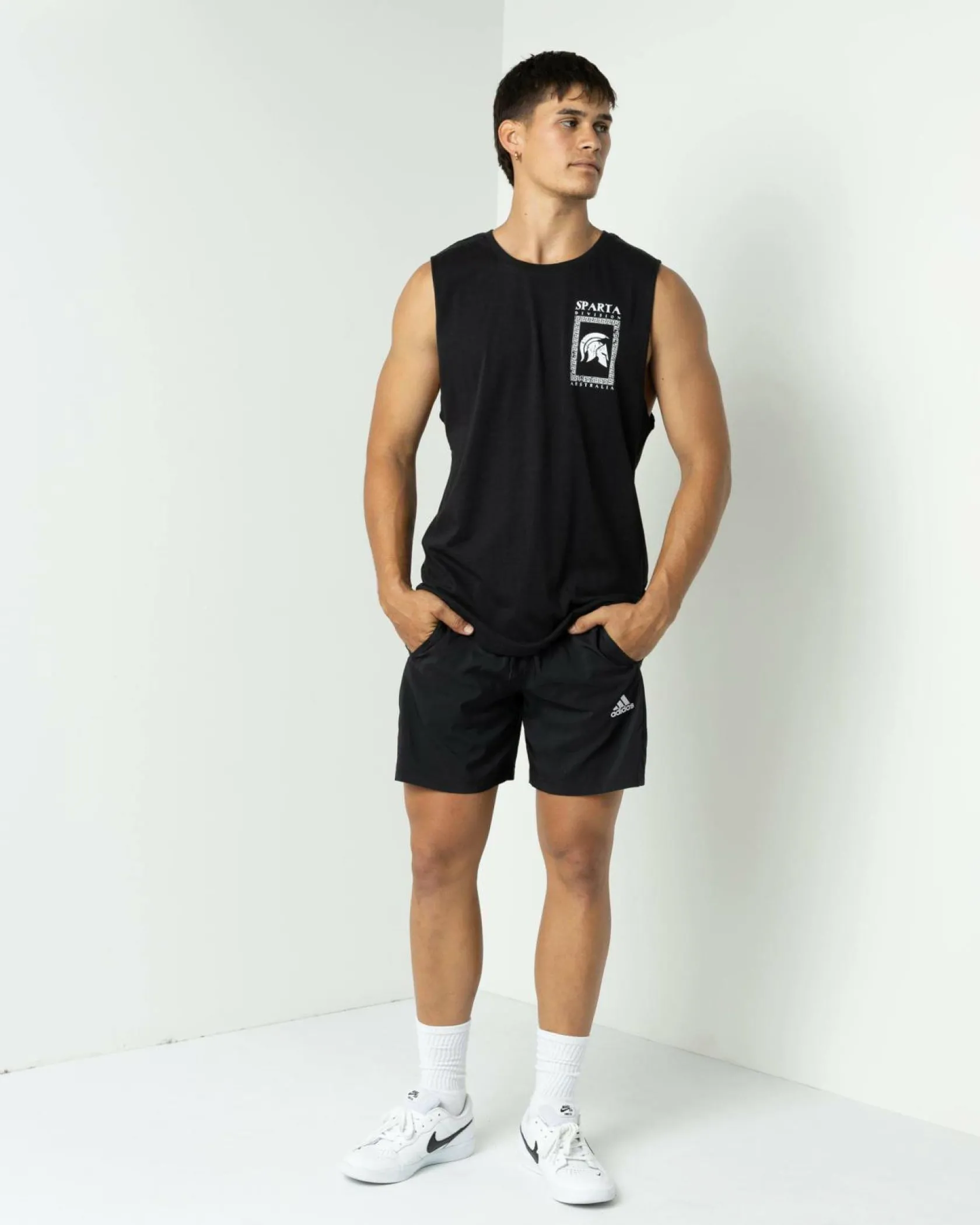Sparta Switchblade Muscle Tank Black