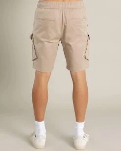 Lucid Symbol Walk Shorts Stone