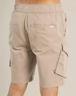Lucid Symbol Walk Shorts Stone