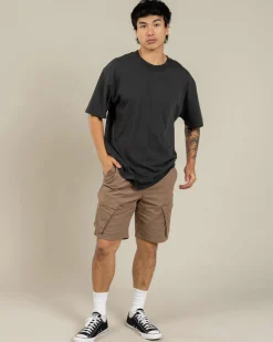 Lucid Symbol Walk Shorts Dark Sand Outlet