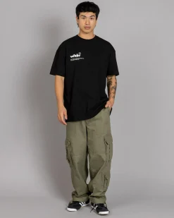 Wndrr Syndicate Box Fit T-Shirt Black Discount