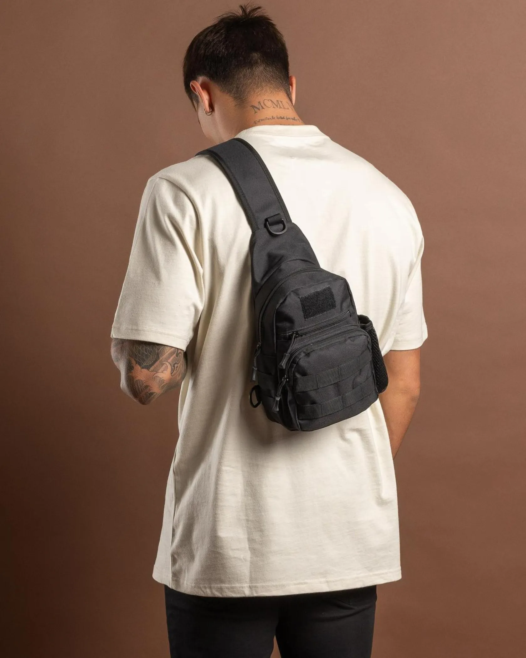 Miscellaneous Tactical Sling Bag Black Clearance