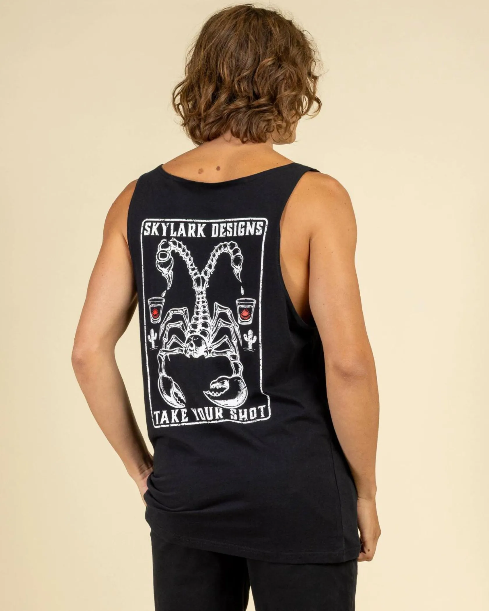 Skylark Tailstrike Singlet Black Outlet