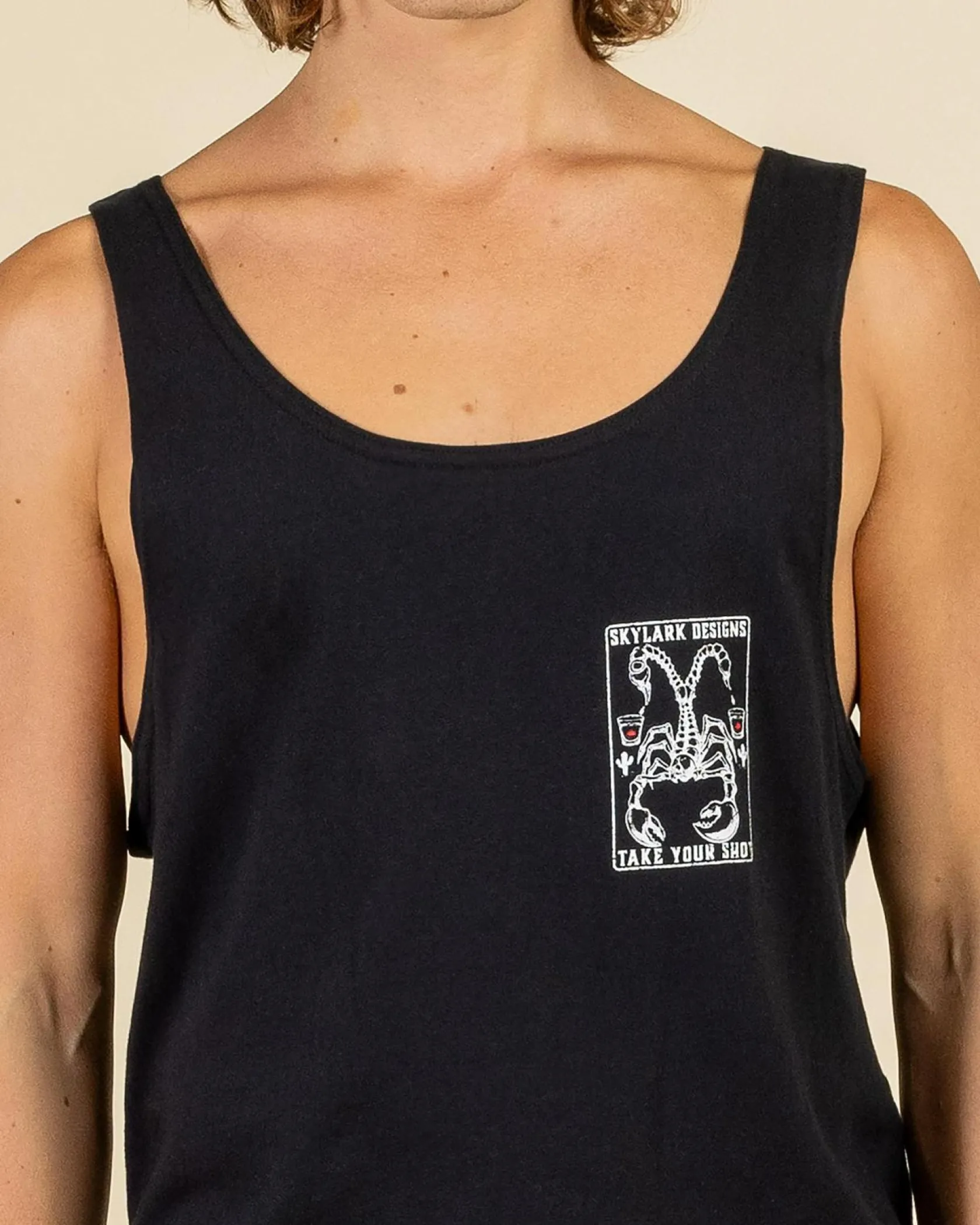 Skylark Tailstrike Singlet Black Outlet