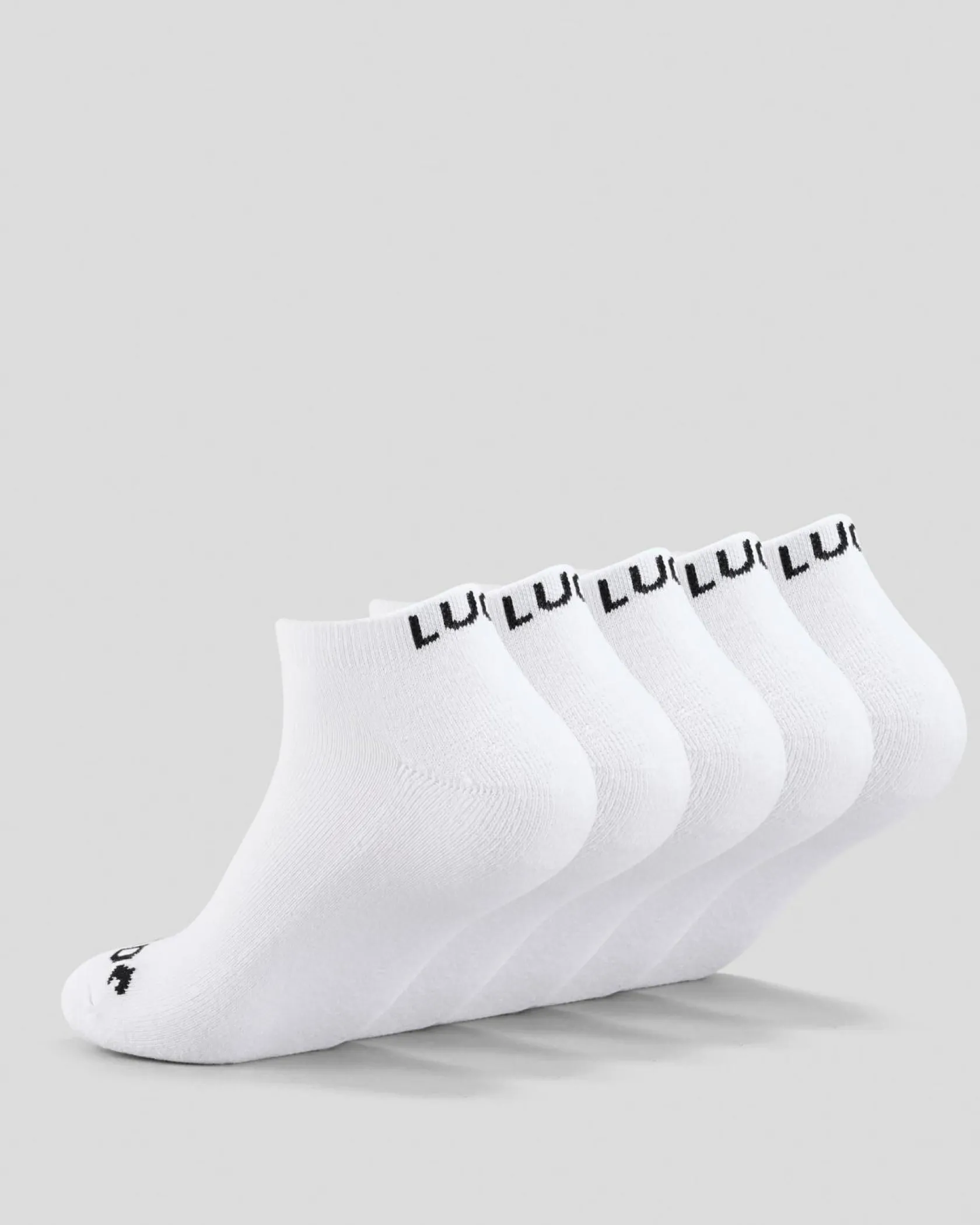 Lucid Tale Ankle Socks 5 Pack White Hot