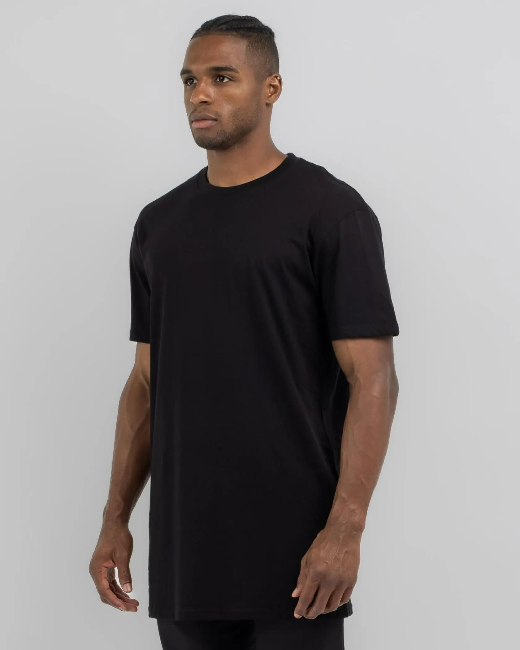AS Colour Tall T-Shirt Black Hot