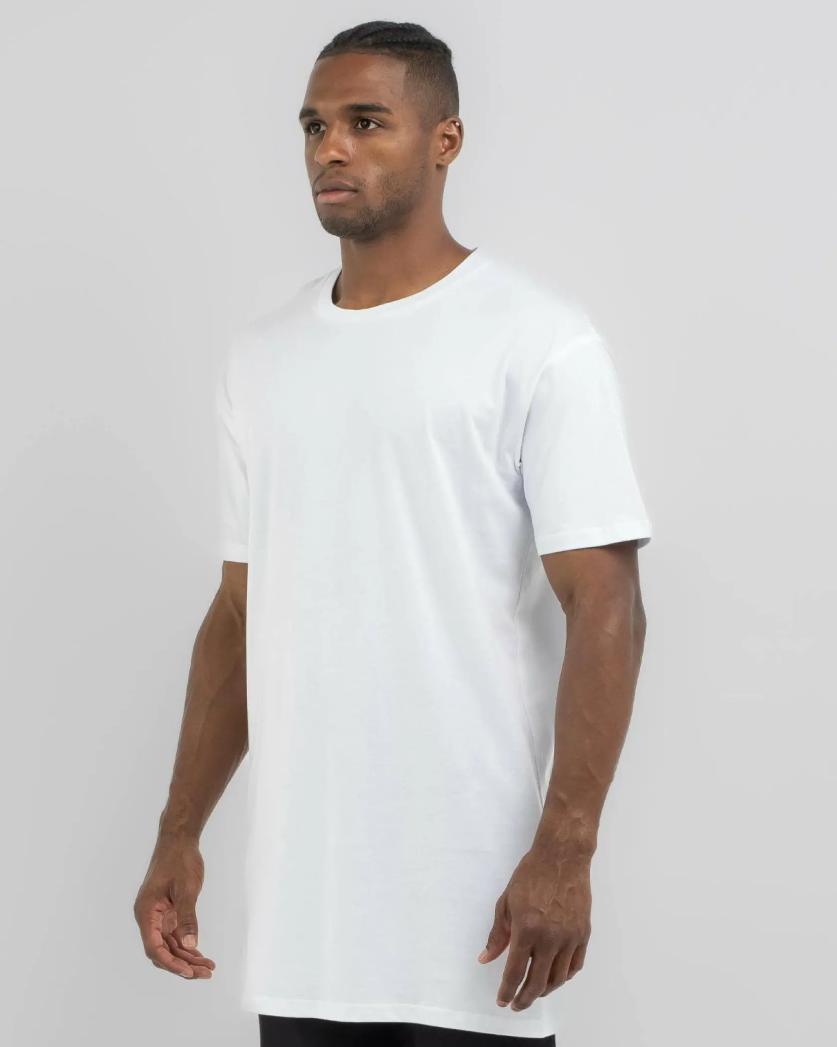 AS Colour Tall T-Shirt White Hot