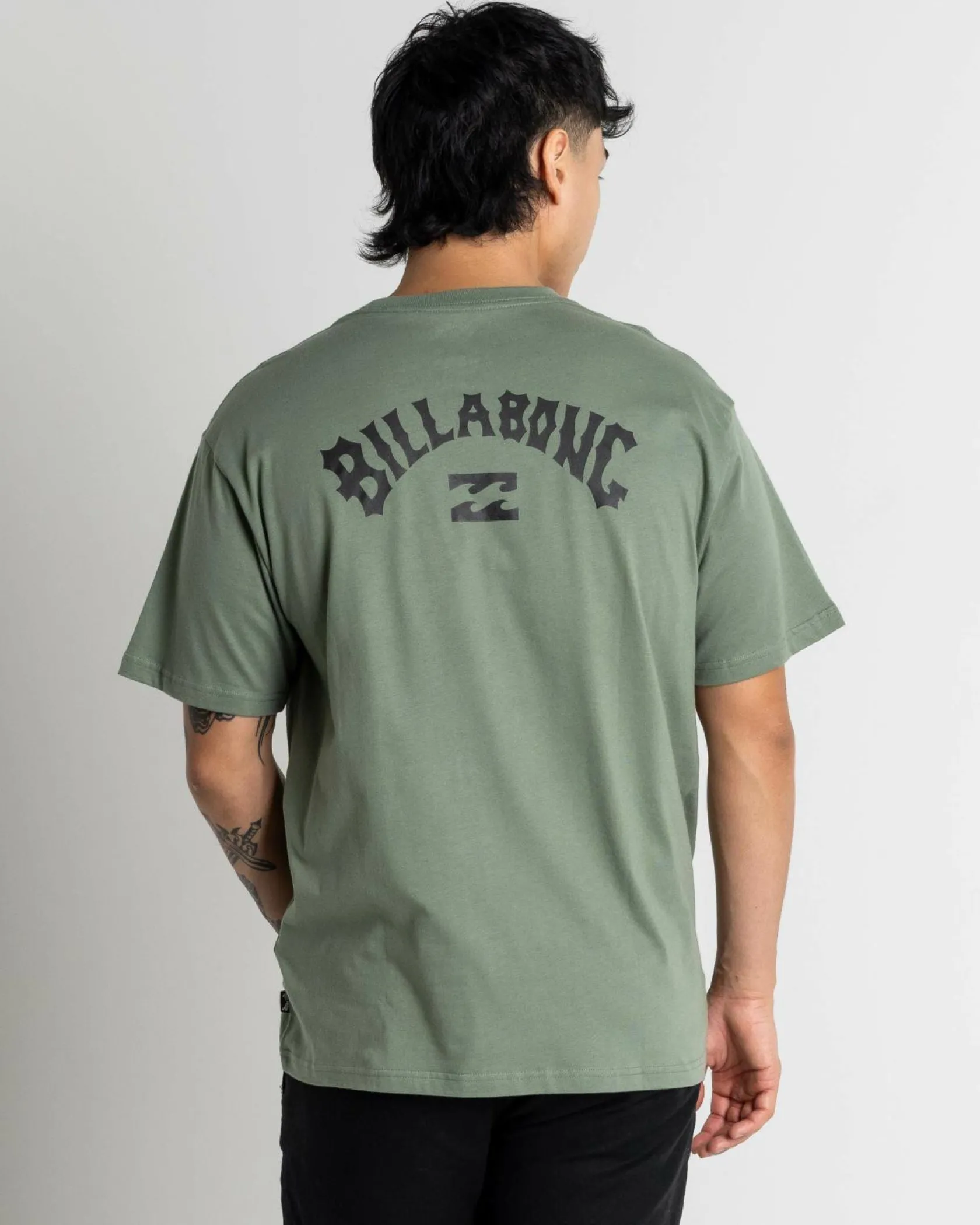 Billabong Team Arch Short Sleeve T-Shirt Fern Hot