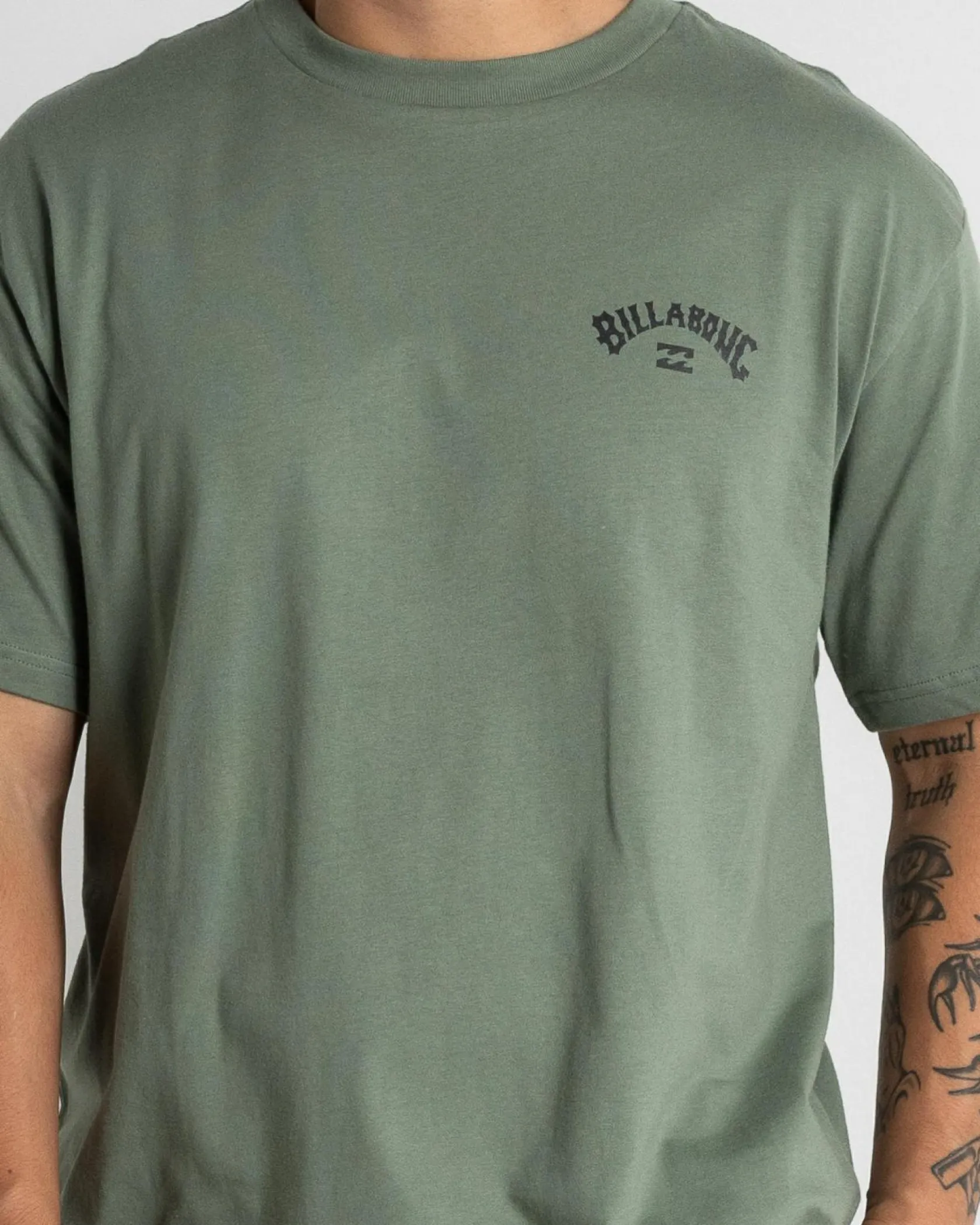 Billabong Team Arch Short Sleeve T-Shirt Fern Hot