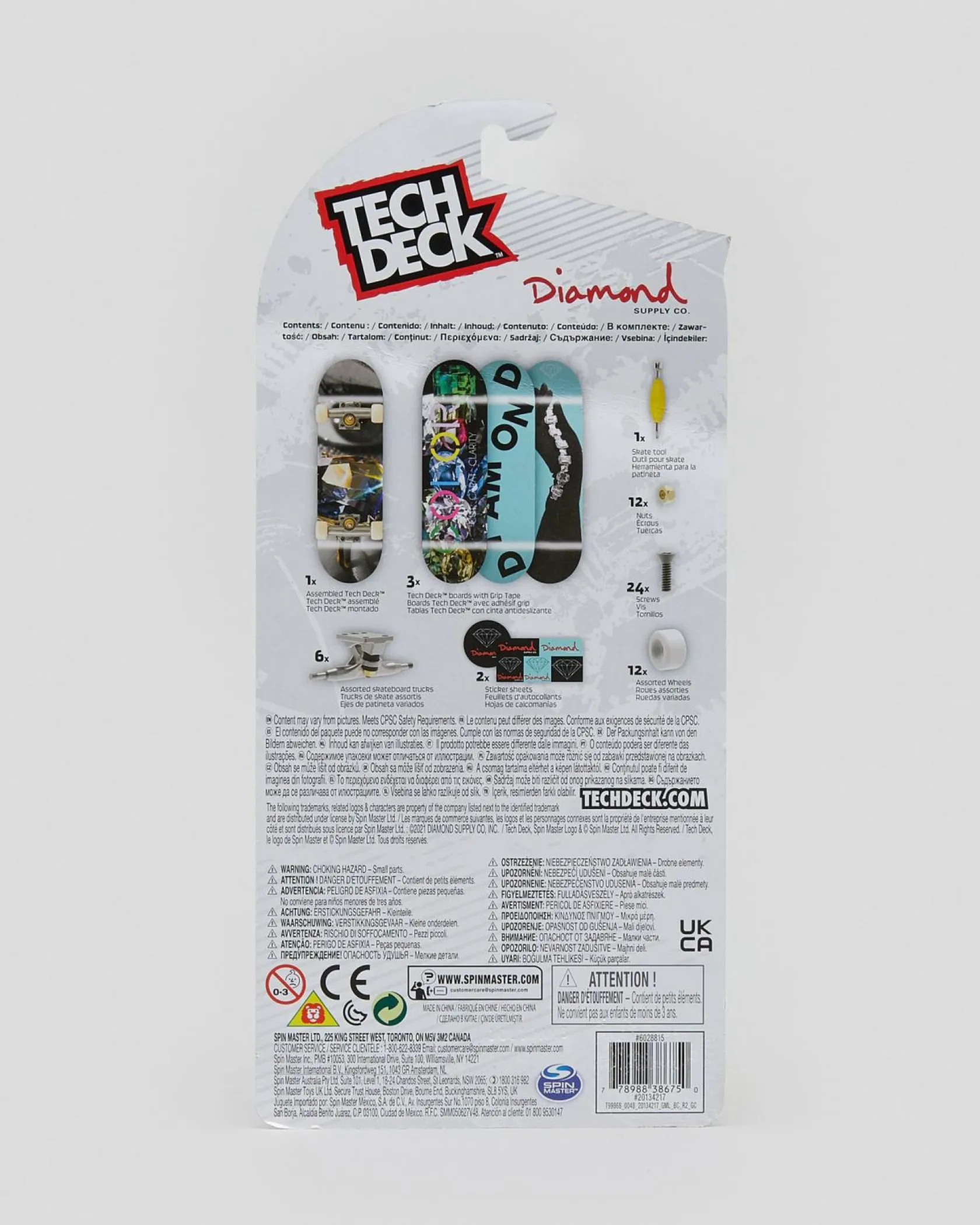 Tech Deck 4 Pack Assorted Outlet