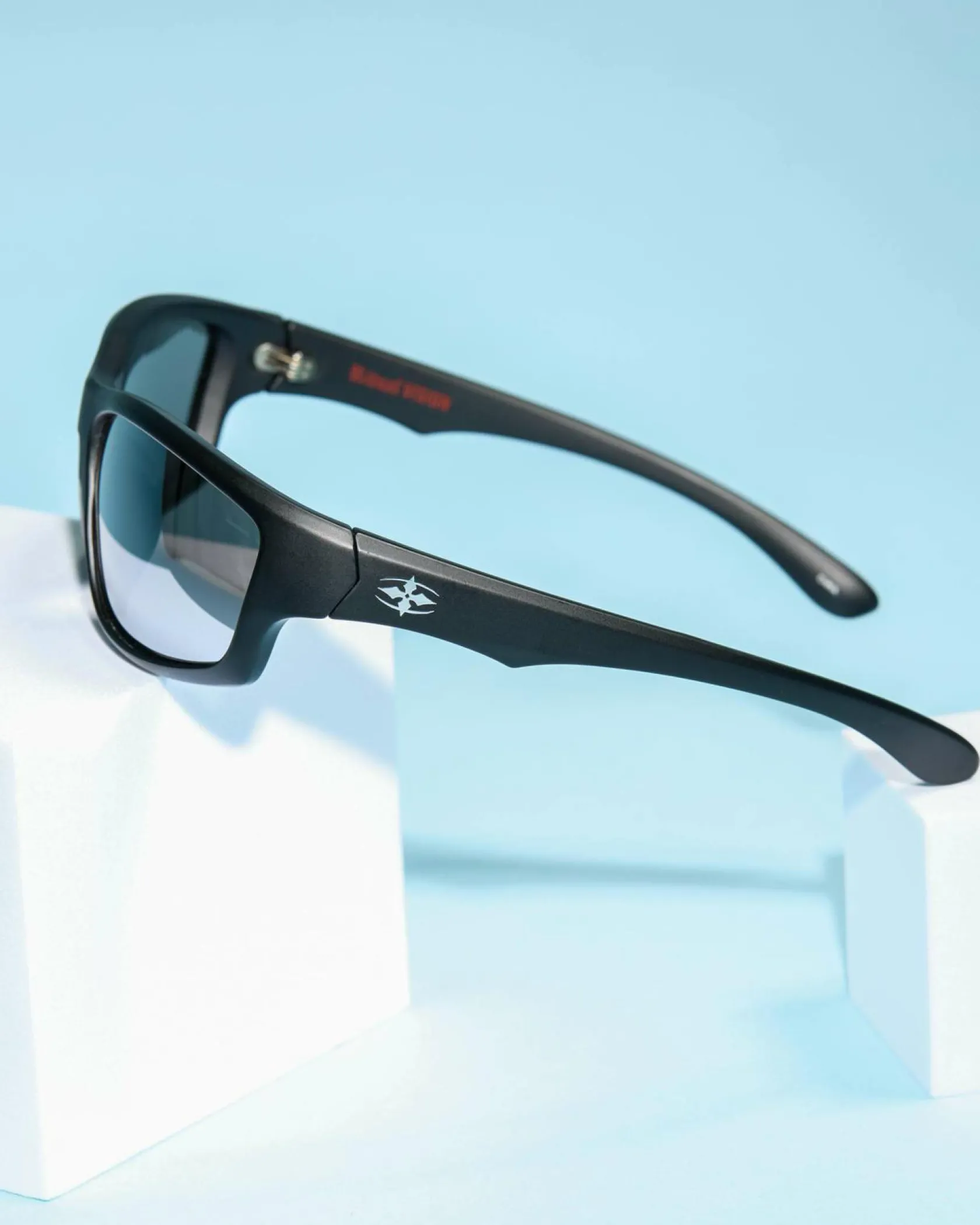 Ritual Vision Teenage Zero Polarised Sunglasses Matte Black/ Silver Grey Hot
