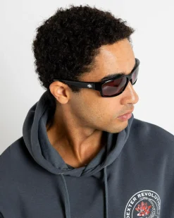 Ritual Vision Teenage Zero Sunglasses Polished Black/ Rust Discount