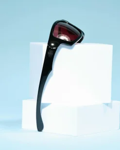 Ritual Vision Teenage Zero Sunglasses Polished Black/ Rust Discount