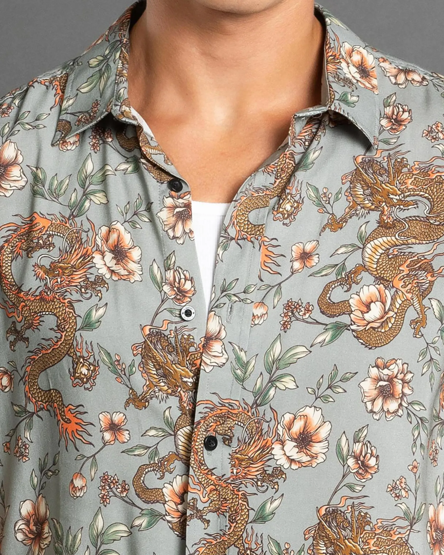 Lucid Temple Short Sleeve Shirt Sage Best