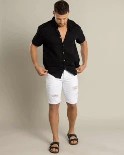 Skylark Tension Short Sleeve Shirt Black