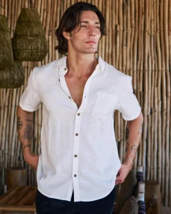 Skylark Tension Short Sleeve Shirt Off White Best