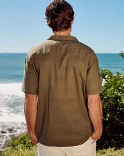 Skylark Tension Short Sleeve Shirt Olive Sale