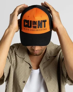 CU in the NT Territory Trucker Cap Orange Hot