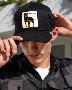 Goorin Bros The Baddest Boy Trucker Cap Black Clearance
