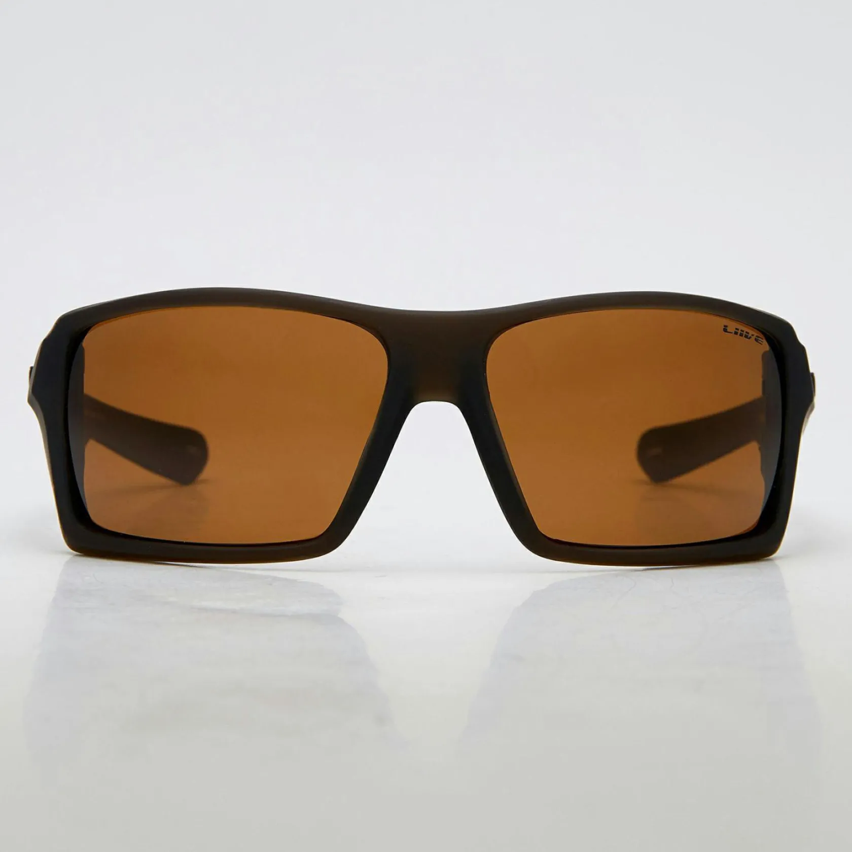 Liive The Edge Polarised Sunglasses Matt Beer Hot