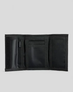 Quiksilver The Everydaily Trifold Wallet Black Best