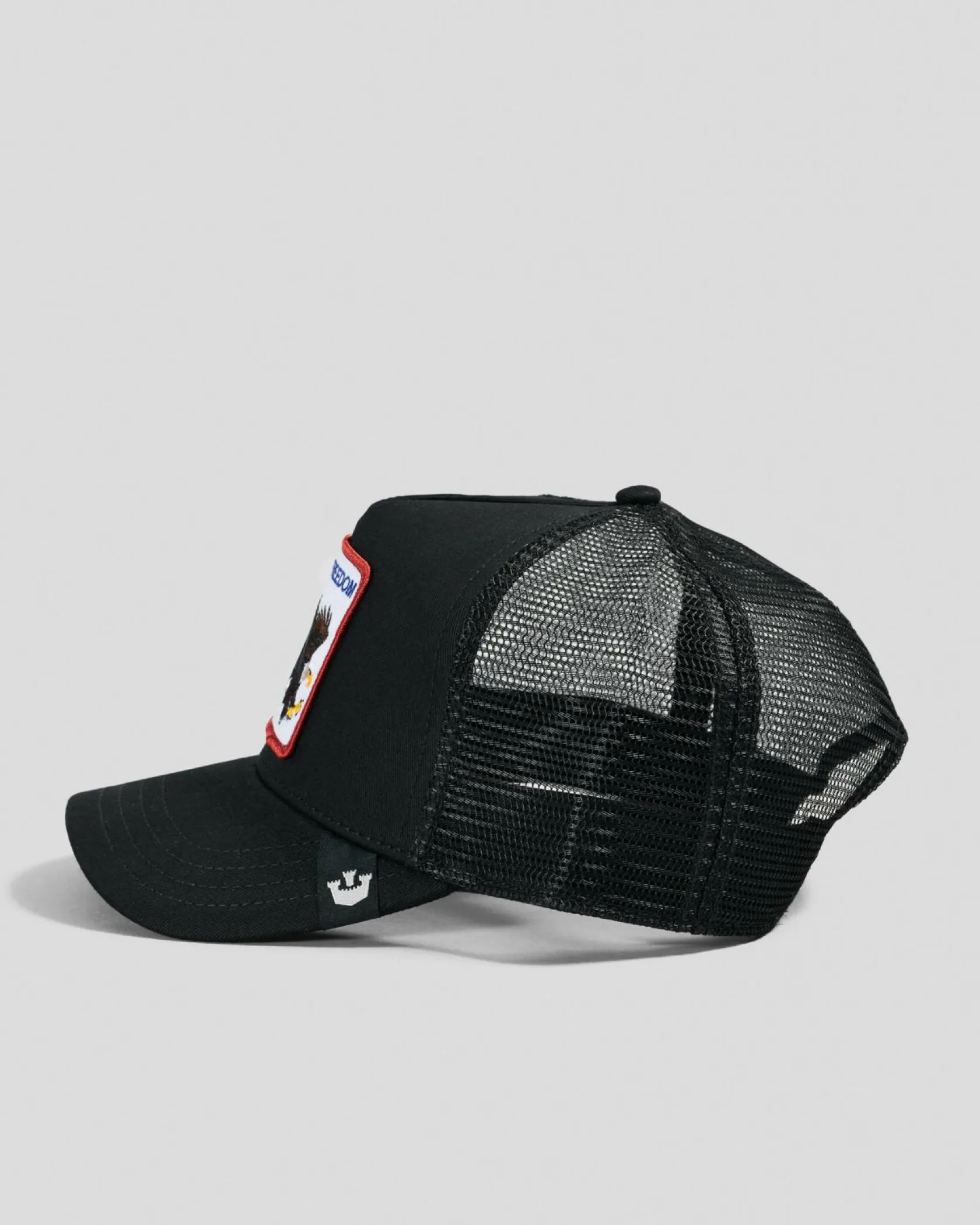 Goorin Bros The Freedom Eagle Trucker Cap Black Outlet
