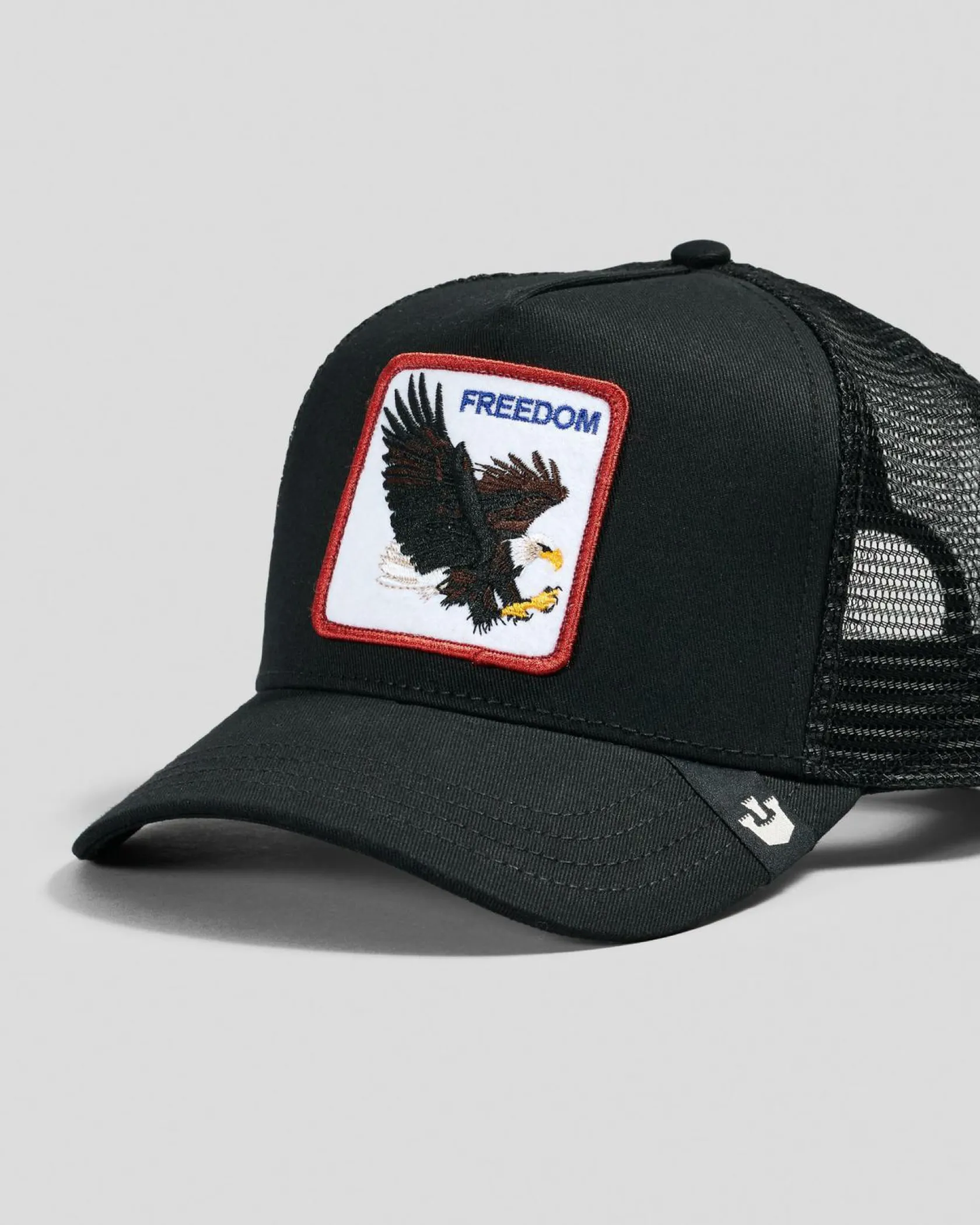 Goorin Bros The Freedom Eagle Trucker Cap Black Outlet