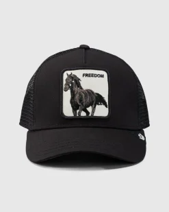 Goorin Bros The Freedom Horse Trucker Cap Black Best