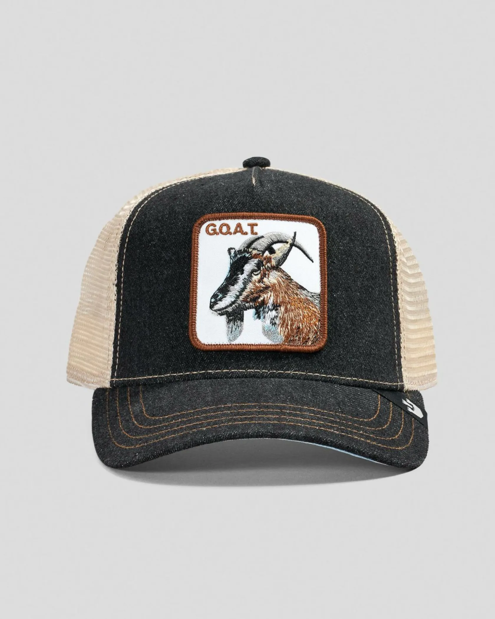 Goorin Bros The GOAT Trucker Cap Charcoal Hot