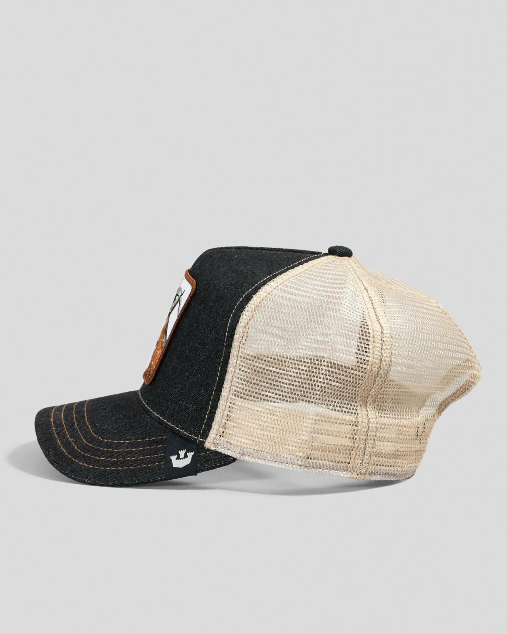 Goorin Bros The GOAT Trucker Cap Charcoal Hot