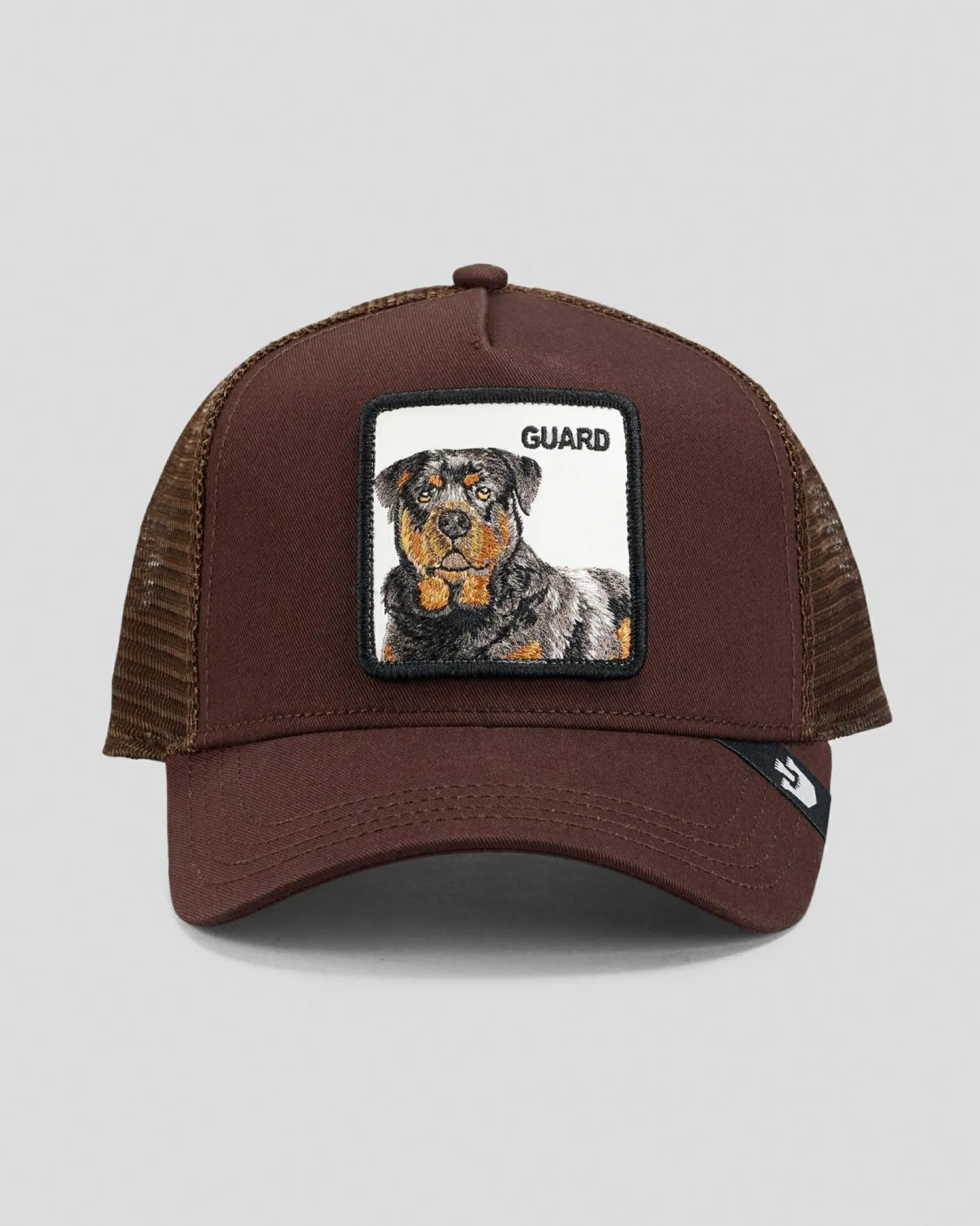 Goorin Bros The Guard Dog Trucker Cap Brown New