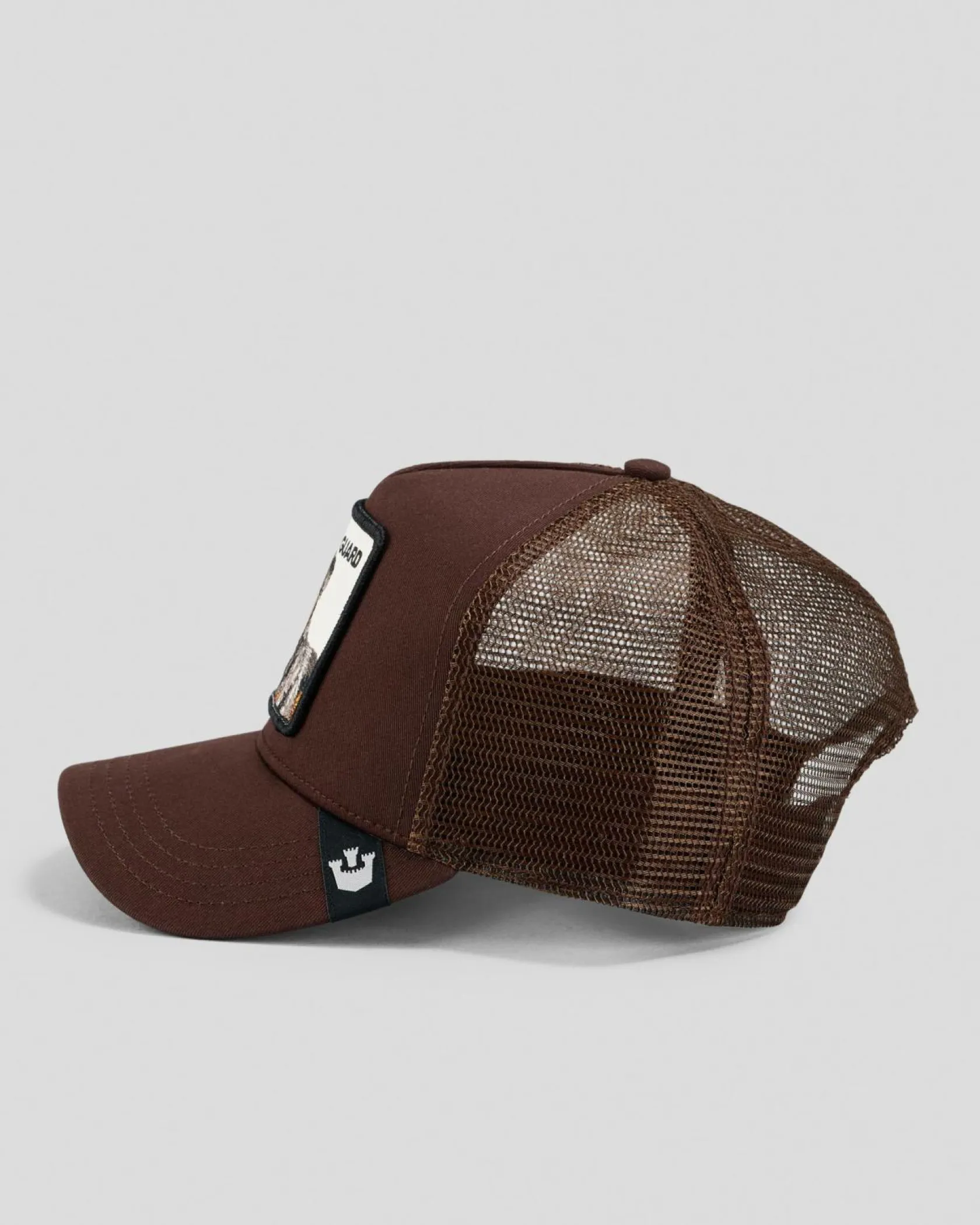 Goorin Bros The Guard Dog Trucker Cap Brown New