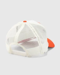 Goorin Bros The He's Him Trucker Cap Off White/orange Hot