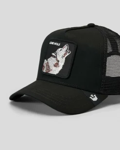 Goorin Bros The Lone Wolf Trucker Cap Black Sale