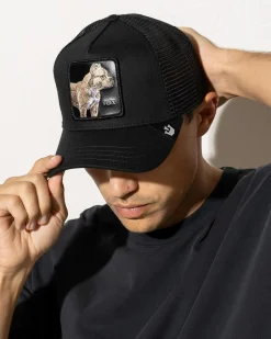 Goorin Bros The Pitbull Trucker Cap Black New