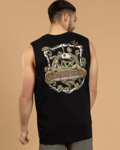 The Mad Hueys The Sea Captain Muscle Tank Black Discount
