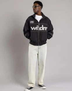 Wndrr The World Sport Jacket Black New