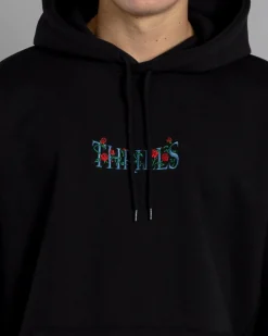 Thrills Thorned Slouch Pull On Hoodie Black Clearance