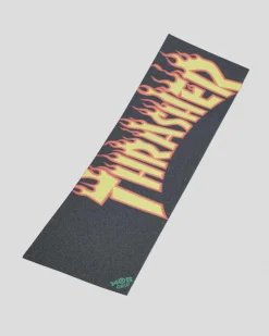 Mob Grip Thrasher Yellow and Orange Flame Grip Tape Assorted Hot