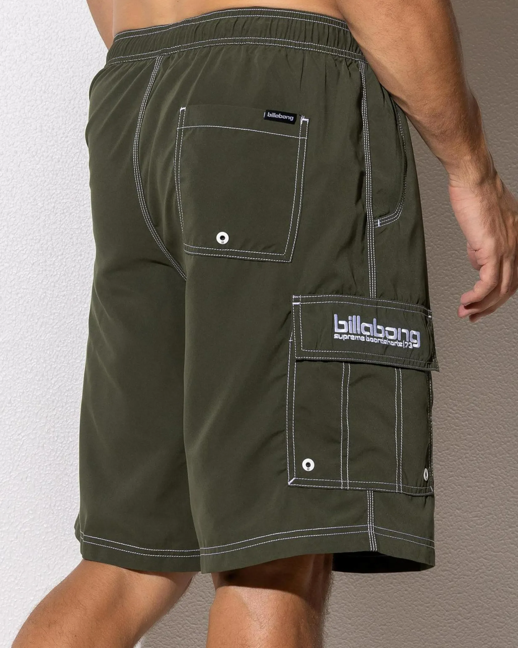 Billabong Throw On Board Shorts Dark Military