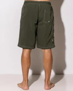 Billabong Throw On Board Shorts Dark Military