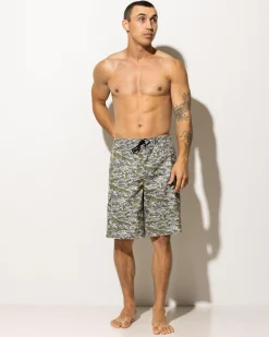Billabong Throw On Board Shorts Camo Hot