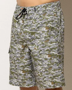 Billabong Throw On Board Shorts Camo Hot