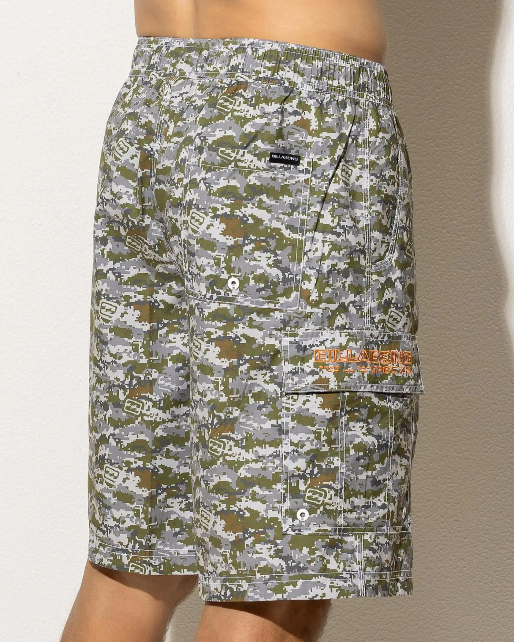 Billabong Throw On Board Shorts Camo Hot