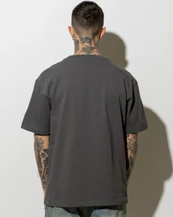 Worship Supplies Throws T-Shirt Worn Black Clearance