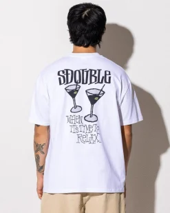 S-Double Time To Relax T-Shirt White Hot