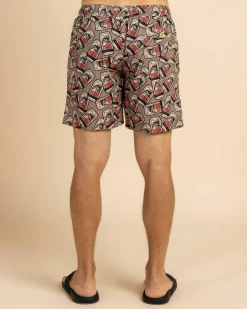 Great Northern Tinnie Beach Shorts Tan Best