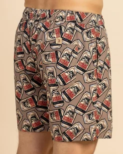 Great Northern Tinnie Beach Shorts Tan Best