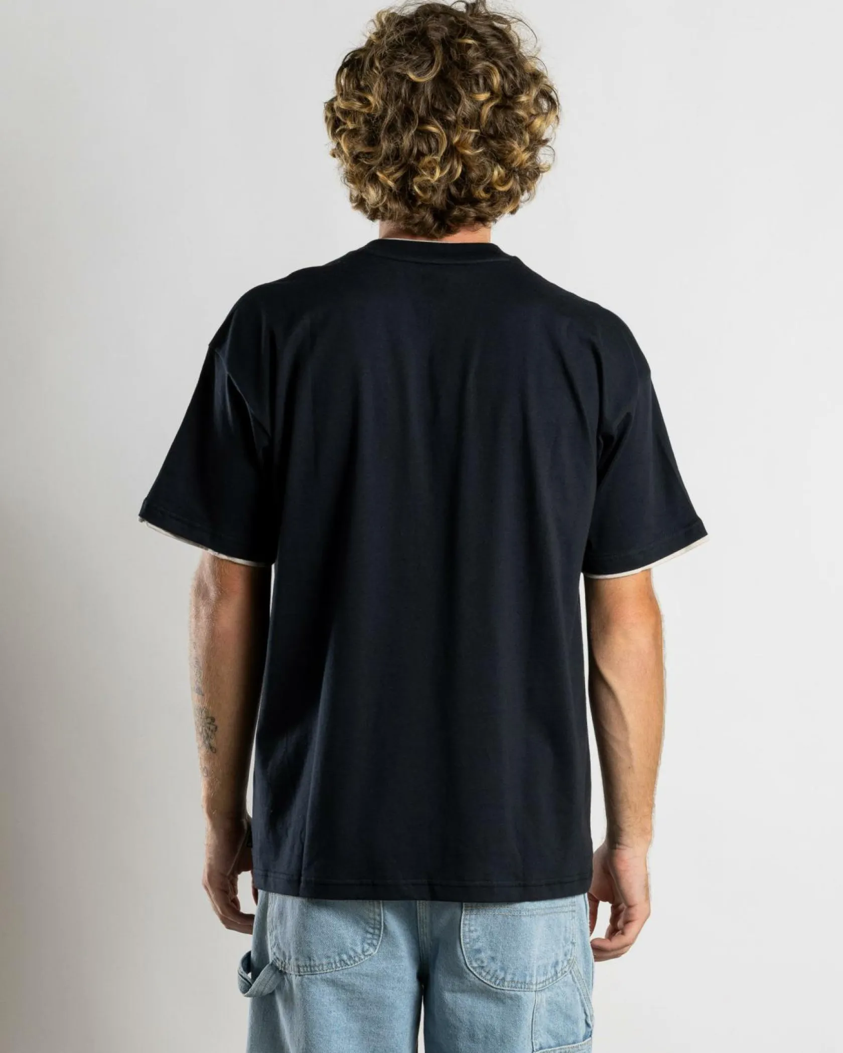 Billabong Tipper Short Sleeve T-Shirt Black Clearance