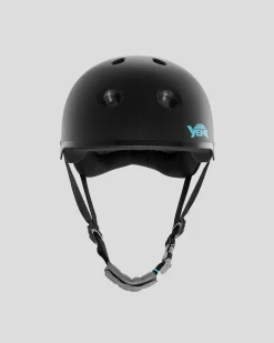 Yepa Tony Hawk T-Shell Pro Helmet Matte Black/teal New